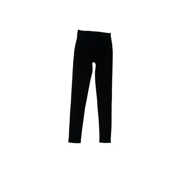 Women XS Athleta 243146 High Rise Chaturanga Black Leggings Pants Yoga Athlertic - Picture 1 of 5